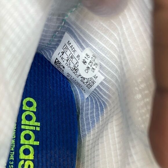 Adidas Nizza hi-top sneakers sz 4 - Picture 4 of 6